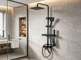 4-in-1 shower system complete set thermostatic rain shower fittings hand shower 59656799