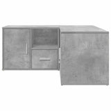 Corner Cabinet Concrete Grey 160x40x45 cm Engineered Wood 3307822