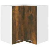 Hanging Corner Cabinet Lyon Smoked Oak 57x57x60 cm Engineered Wood 815597