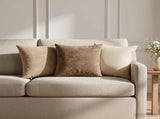 Throw Pillow 12 pcs HEERLEN Cream 40 x 40 cm Chenille Fabric 924663