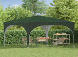 Pop-up Party Tent 290 x 290 x 245 cm Green 42019849