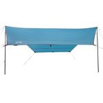 ZNTS Camping Tarp Blue 430x380x210 cm Waterproof 94680