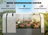 Galvanised Raised Planter with Greenhouse Cover, Metal Raised Garden Bed on Legs with Bed Liner and T3398P555111