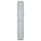 Patio Retractable Side Awning 170x1200 cm Brown 313396
