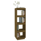 Book Cabinet/Room Divider Honey Brown 40x35x135 cm Solid Pinewood 810852