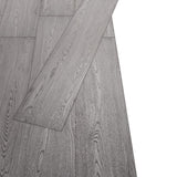 Non Self-adhesive PVC Flooring Planks 5.26 m 2 mm Dark Grey 245168