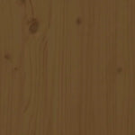 ZNTS Planter Honey Brown 245.5x44x75 cm Solid Wood Pine 822255