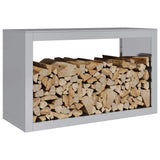 Firewood Rack 100x40x60 cm Galvanised Steel 850987