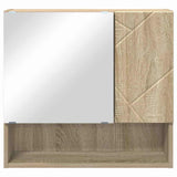 Mirror Cabinet Sonoma Oak 59 x 17 x 55 cm Engineered Wood 883366