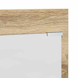 Wall-Mounted Coat Rack with Shelf Sonoma Oak 70 x 10 x 90 cm 874525