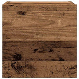 9 Piece TV Cabinet Set Wall-mounted Old Wood Engineered Wood 3329221