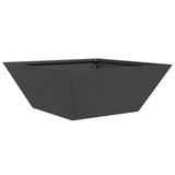Garden Planter 5 pcs Black 40 x 40 x 15 cm Cold-rolled Steel 873811