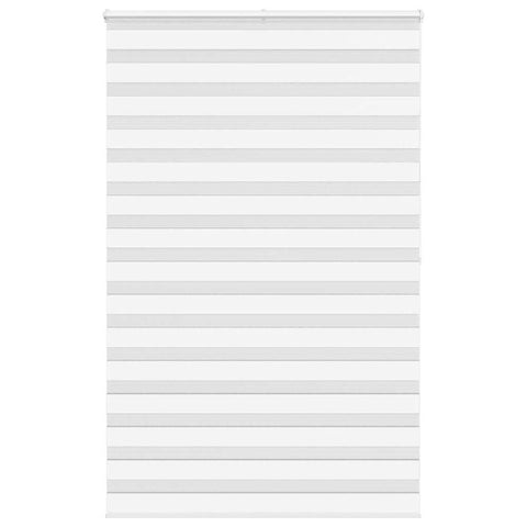 ZNTS Zebra Blind White 150x200 cm Fabric Width 145.9 cm Polyester 4014791