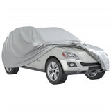 Car Cover for SUV with Buckle Straps Full Silver L 4008931
