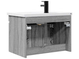 Bathroom Vanity Unit with Tap Grey Sonoma 61 x 40 x 74.5 cm 889542