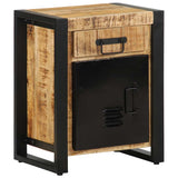 Bedside Cabinets 2 pcs Solid Rough Wood Mango 4013560