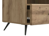 TV Cabinet Artisan Oak 102 x 34.5 x 50 cm Engineered Wood 895604