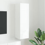 TV Wall Cabinet White 30 x 31 x 100 cm Engineered Wood 892309