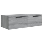 Wall Cabinets 2 pcs Grey Sonoma 68x30x20 cm Engineered Wood 3115898