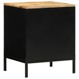 Bedside Cabinet 2 pcs Brown and black 40 x 35 x 50 cm 4019638