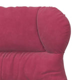 Armchair Wine Red 69 x 74 x 93 cm Velvet 42001892