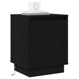 Bedside Cabinet 2 pcs Black Oak 39 x 34.5 x 50 cm 869597