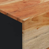 ZNTS Sideboard with 3 Drawers 40x33.5x75 cm Solid Wood Acacia 352906