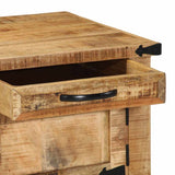 Coffee Table with Drawer Brown 90 x 50 x 40 cm Solid Mango wood 4019628