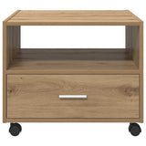 Coffee Table Artisan Oak 55 x 55 x 45cm Engineered Wood 880469
