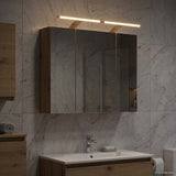 Bathroom Mirror Cabinet Artisian Oak 60 x 14.5 x 50 cm 889086