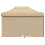 Party Tent Folding Beige 279 x 410 x 315 cm Oxford Fabric 42023599