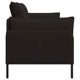 2-Seater Sofa 2-Seater Black 188 x 81 x 89 cm Velvet 42048618