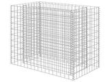 Gabion Raised Bed Galvanised Steel 90x50x100 cm 143568