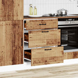 Kitchen Base Cabinet Lucca Old Wood Engineered Wood 854277