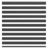 Zebra Blind Black 150x150 cm Fabric Width 145.9 cm Polyester 4014245