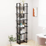 ZNTS Storage Shelf Grey 60x30x210 cm Engineered Wood 806519