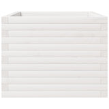 Garden Planter White 60x60x49.5 cm Solid Wood Pine 3282520