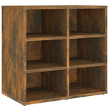 Shoe Cabinet Smoked Oak 52,5x30x50 cm 820508