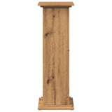 Display Stand with Storage Artisan Oak 31x30x90 cm Engineered Wood 854615