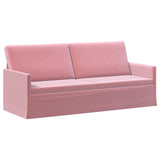 Sofa Set 2 pcs Pink Velvet 3433220