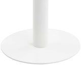 Bistro Table Light Brown 50 cm MDF 286417