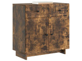 Sideboard Smoked Oak 66 x 34.5 x 90 cm Engineered Wood 893950