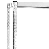 2-Layer Tire Racks 2 pcs Silver 110x40x110 cm Steel 152892