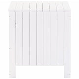 Storage Box with Lid RANA White 60x49x54 cm Solid Wood Pine 4002328