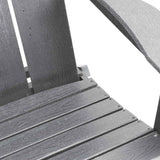 Garden Chair 2 pcs Light Grey Polyethylene 3335821