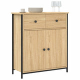Sideboard Sonoma Oak 70x30x80 cm Engineered Wood 835525