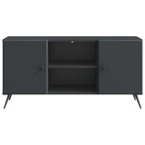 TV Cabinet Black 102 x 34.5 x 50 cm Engineered Wood 895616