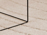 Indoor and Outdoor Rug PALMERAS Beige 240 x 240 cm Polyester 42022644