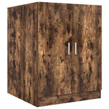 813194 Washing Machine Cabinet Smoked Oak 71x71,5x91,5cm