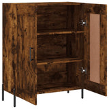 Sideboard Smoked Oak 69.5x34x90 cm Engineered Wood 830209